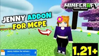 Install Jenny Mod V2 In Minecraft PE 1.21+ ||  Play Jenny Mod In Minecraft PE