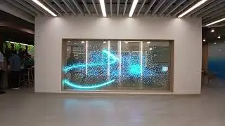 FLEXIBLE TRANSPARENT LED SCREEN | IMAGEPATH CLEARVIEW LED RF