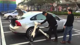 Plegable,Folding scooter &eacute;lectrique est pliable Best partner of Designated Driver,taxi Services