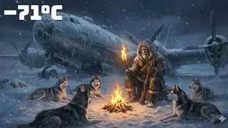 Surviving –71°C: A Hunter's Journey Across the Frozen Yakutian River | Yakutia, Siberia