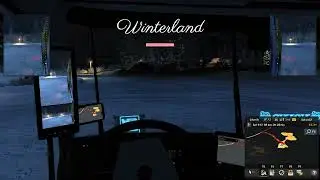 ETS2 Winterland ❄️ Tampere to Rudolph&rsquo;s Crafts | Snowy Winter Drive | Euro Truck Simulator 2