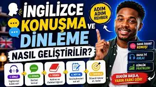 🗣️ İngilizce Konuşma ve Dinleme Nasıl Geliştirilir? | Adım Adım Rehber
