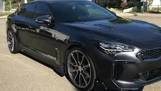 Kia Stinger GT with Niche Gemello M220 wheels