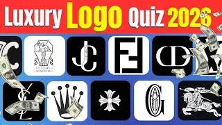 CAN YOU GUESS THESE LUXURY LOGOS IN 5 SECONDS? | 2026 QUIZ