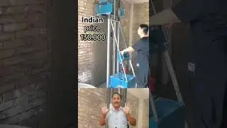Automatic plastering machine in india #contractorji #contractor #technology #amazing