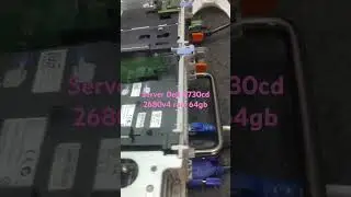 Server Dell powerEdge R730 dual 2680v4 #dell server # 2680v4 # ung dung may tinh