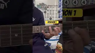 Master G Major Scale on 3rd Fret 🔥 | Lead Guitar Cheat Code 🎶 #guitar #guitarpro #guitarvillage