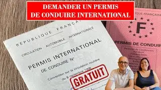 Demande de permis de conduire international (PCI) - En ligne et gratuit - Tutoriel