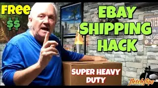 Build FREE Super Heavy Duty Shipping Boxes from Scrap Cardboard | eBay Reseller Profit Hack For You!
