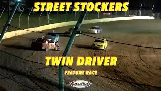 #speedway  Goulburn - Street Stock Twin Driver - Feature Race 01 -03 -25