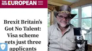 Brexit Britain&rsquo;s Got No Talent: Visa scheme gets just three applicants