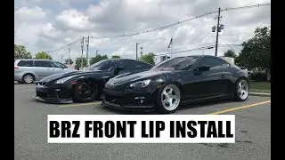 BRZ FRONT LIP INSTALL