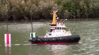 Parat - Graupner - scale model RC tug boat - VMK