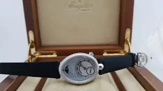 Обзор женских часов Breguet Reine de Naples Power Reserve 8908BB/52/864.D00D белое золото!