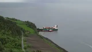 NCL Salten aground at Byneset, Trondheim, Norway