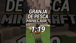 GRANJA de PESCA para MINECRAFT 1.19 #shorts - Clauch2502