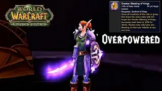Protection Paladin Overpowered Threat - Greater Blessing of Kings Spam in Burning Crusade Classic