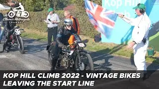 Kop Hill Climb - Vintage Motorcycles (1915-1930) - Sunday, 25 September 2022