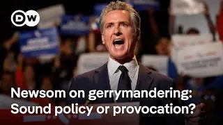 How might California's proposed Election Rigging Response Act counter GOP gerrymandering? | DW News