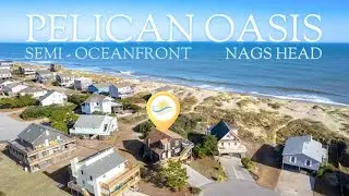 Semi-Oceanfront Oasis in South Nags Head | Dog-Friendly OBX Beach Rental w/ Ocean Views