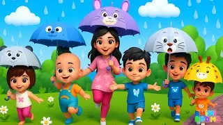 Rain Rain Go Away | Kids Song & Nursery Rhyme for Toddlers | Nini Booms