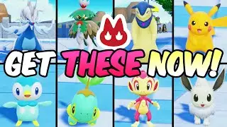 Получите ВСЕХ стартовых персонажей Shiny ALPHA ПРЯМО СЕЙЧАС в Pokemon Scarlet Violet