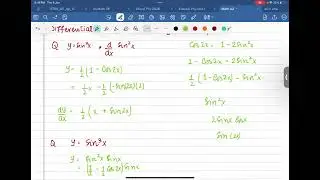 Математика A2 | Лекция 22. Дифференцирование. Эпизод 3