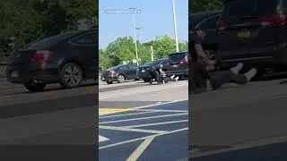 Man Spits On Security Guard...IMMEDIATELY FINDS OUT!