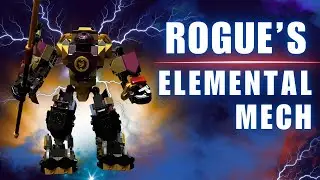 Rogue&rsquo;s Elemental Mech!! Lego Ninjago Dragons Rising MOC! 