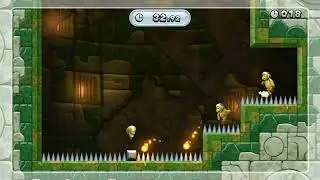 New Super Mario Bros U Deluxe. Desaf&iacute;o de 50 segundos. ⏰️🔥🏃🏻&zwj;♂️💫