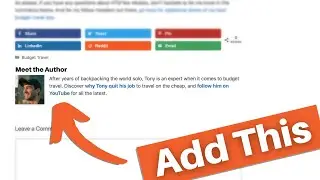 How to Add an Author Bio Box with GeneratePress Hooks (no plugin needed)