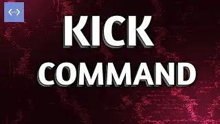 COOL DBFD KICK COMMAND || DISCORD BOT DESIGNER