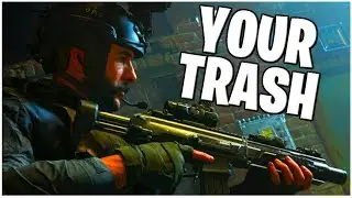 DONT CALL ME TRASH! MW 2V2 TRASH TALKER GETS SMOKED! #KARNAGERC