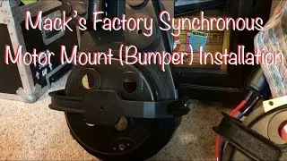 Установка бампера Proton Pack от Mack Factory (крепление для синхронного двигателя)