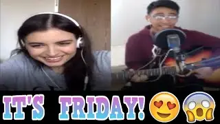 YOUNOW SINGING | IS THAT REBECCA BLACK? [BEST REACTIONS] [2017]