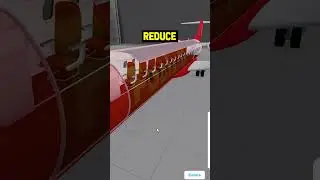 Добавление МАКСИМАЛЬНОГО КОЛИЧЕСТВА МЕСТ В САМЫЙ МАЛЕНЬКИЙ САМОЛЁТ в Cabin Crew Simulator (Roblox)