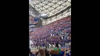 Iceland Vs Hungary (Euro 2016 Group Stage) Viking Clap