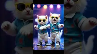 Cute Cat Dancing Chicken Banana #shorts