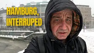 Hamburg Under Severe Weather Warning | Walking the City During the Worst Snow Since 2011