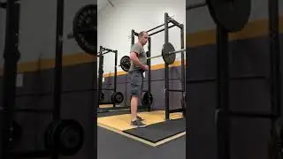 Back position in the squat