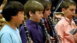 Nathan and 6th Grade Clarinets Playing Pirates of the Caribbean