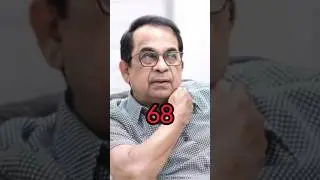 Comedy Actors Age |Jagathy Sreekumar|Tanikella Bharani| Brahmanandam|Posani Krishna Murali| etc....