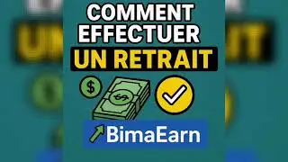 BimaEarn | Comment retirer ton Gain 💸- Tutoriel rapide & efficace