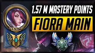 FIORA MONTAGE - Diamond Korea FIORA with 1.57 Million Mastery Points  - FIORA MAIN