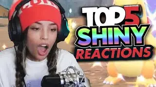 TOP 5 SHINY REACTIONS in POKEMON Karmesin & Purpur #13