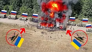 Ukrainian Azov FPV  Expose Russian&rsquo;s Convoy Fatal Mistake In Pokrovsk!