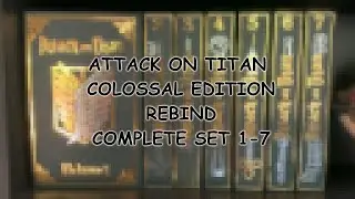 Manga Rebinding - Attack on Titan (Colossal Edition, Complete Set)