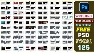 123 + Wedding Album  Sheet PSD Files | 12x36 Album psd Free Download | 2025 Album