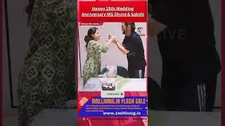 Happy 15th Wedding Anniversary #msdhoni  & #sakshi #spynewslive