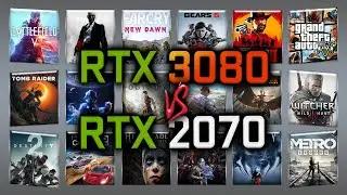 RTX 3080 vs RTX 2070 Benchmark &ndash; 65 Tests